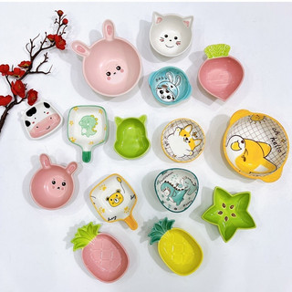 🍓𝑺𝒊𝒆̂𝒖 𝑺𝒂𝒍𝒆🍓 Chén Sứ Bát Sứ Ăn Dặm Kiểu Nhật Cho Bé Nhiều Hình Nhiều Mẫu Đẹp Giúp Bé Ăn Ngon