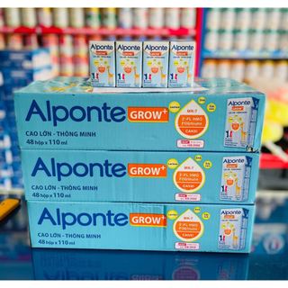 Sữa bột pha sẵn Alponte Gain/Grow 110ml (thùng  48 hộp)