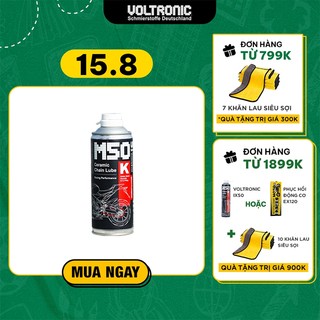 XỊT DƯỠNG SÊN PHỬ SỨ CAO CẤP NHẬP KHẨU ĐỨC VOLTRONIC M50-K CERAMIC CHAIN LUBE (M50 VOLTRONIC) - VOLTRONIC VIETNAM STORE