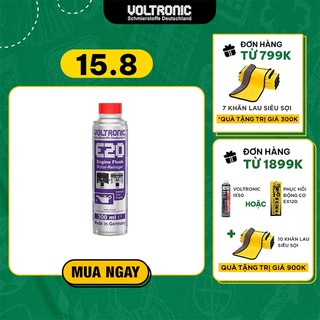 PHỤ GIA VỆ SINH SÚC RỬA ĐỘNG CƠ NHẬP KHẨU ĐỨC VOLTRONIC E20 ENGINE FLUSH