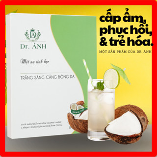 Mặt nạ phôi dừa Dr. Ánh Chính hãng, trắng sáng căng bóng da (1 miếng)