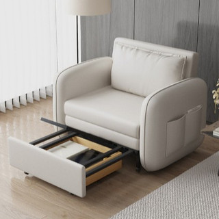 Ghế sofa giường đa năng thế hệ mới có ngăn kéo chứa đồ,Giường ghế sofa gấp gọn chẩt liệu Vải nhung,Vải Da cao cấp