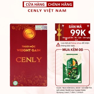 Thảo Mộc Tăng Cân Cenly chính hãng MẨU MỚI 2024 TẶNG viên uống detox Vitamin rau củ quả