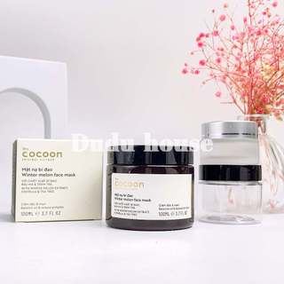 Mặt Nạ Giảm Dầu và Mụn Bí Đao Cocoon Winter Melon Face Mask With Centella & Tea Tree 30ml