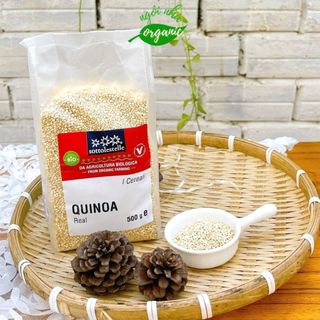 Hạt Diêm Mạch Trắng Hữu Cơ Sottolestelle Organic Quinoa Real