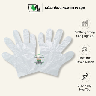 Bao tay nilon bao tay xốp dùng để đeo khi sử dụng hóa chất