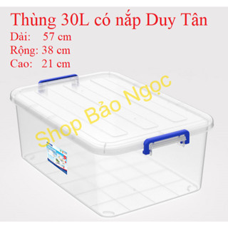 Thùng nhựa đựng đồ Duy Tân 30L