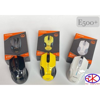 Hỏa tốc HCM - Chuột máy tính Không dây Newmen E500/E500+/E500 Pro( Vàng/đen/trắng)