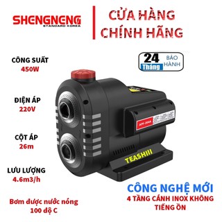 Bơm tăng áp biến tần thông minh không tiếng ồn shengneng apf 204, 450w