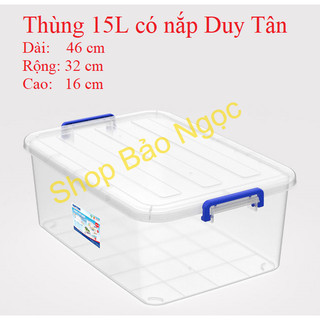 Thùng nhựa đựng đồ Duy Tân 15L