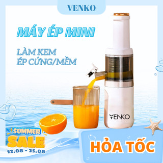 Máy ép chậm mini ép trái cây kiệt bã - máy ép trái cây, máy làm kem hoa quả, tháo lắp 3s, công suất lớn