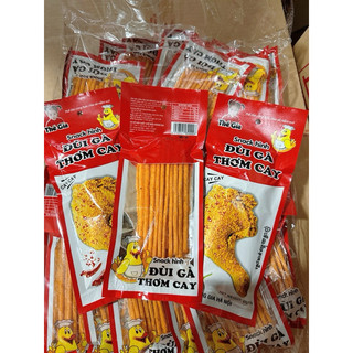 Snack Tăm Cay đùi gà đỏ,tím