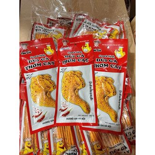 Snack Tăm Cay đùi gà đỏ,tím