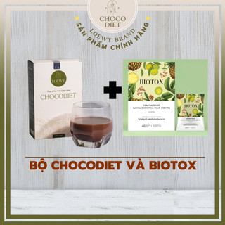 Bộ Chocodiet và Biotox ,Giảm Cân An Toàn Chính Hãng LOEWYBRAND