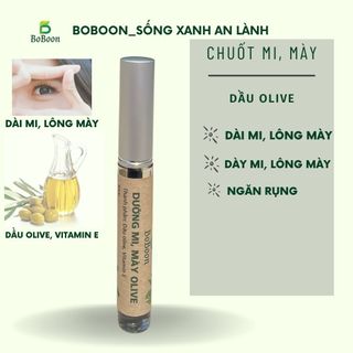 Mascara dầu olive Boboon  dưỡng mi, lông mày giúp mọc dày, dài hơn 100% nguyên chất