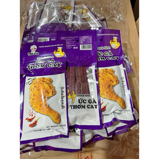Snack Tăm Cay đùi gà đỏ,tím