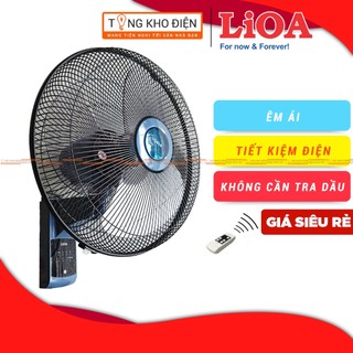 Quạt treo tường QT-409K LiOA - Điều khiển từ xa [Hàng Chính Hãng]
