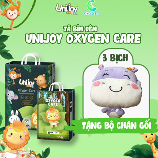 COMBO 3 Bịch bỉm Unijoy Baby Oxygen Care Quần/Dán mềm mỏng đủ Size NB - 4XL cho bé