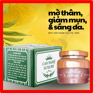 Cao Nghệ Dr. Ánh Luxury (+Collagen, Hộp lớn 12G) chính hãng, mờ thâm, bay mụn