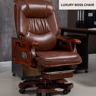 Ghế Chủ Tịch – Ghế Giám Đốc Cao Cấp Có Massage 7 Điểm Khoa Học Hỗ Trợ Cổ,Vai,Gáy,Lưng