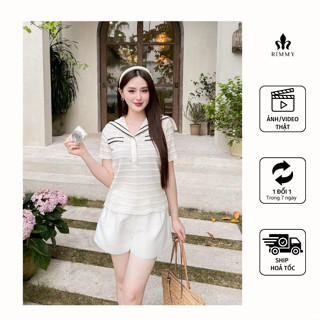 RIMMY - HILDA Shirt Áo dệt kim cao cấp thoáng mát chống nhăn