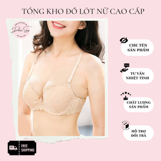 Áo ngực nâng ngực có gọng nâng đẩy ngực tạo khe tự nhiên,Áo lót Lovely đệm 2,5CM dành cho người vừa và nhỏ hàng Cao Cấp