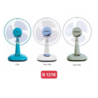 Quạt điện Senko B1216 để bàn nhỏ mini công suất 40W chính hãng GIAO MÀU NGẪU NHIÊN