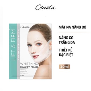 Set Nhiều Miếng Mặt Nạ Cenota Whitening Beauty Mask Nâng Cơ Trắng Da 30ml