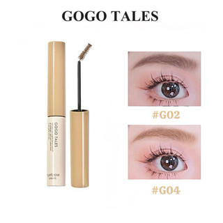 [GOGO TALES] Mascara lông mày Gogo Tales định hình màu tự nhiên lâu trôi Chống phai màu GT666 đầu chải mềm 5g