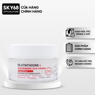 Kem dưỡng trắng mờ nám Angel’s Liquid Glutathione Plus Niacinamide Cica Cream 50ml (NEW)
