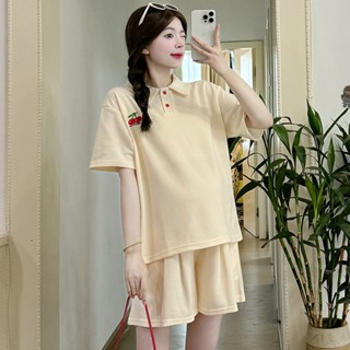  Đồ bộ bầu dạng đùi đồ bộ mặc nhà thời trang chất thun da cá siêu đẹp mát   ĐẦM BẦU THỎ  MS405 