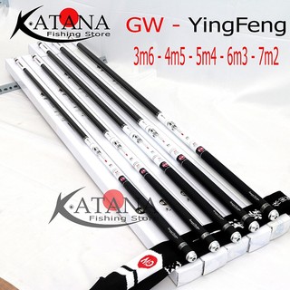 Cần Câu Tay GW YingFeng Chính Hãng - Cần Siêu Nhẹ Siêu Khỏe - 3m6 4m5 5m4 6m3 7m2