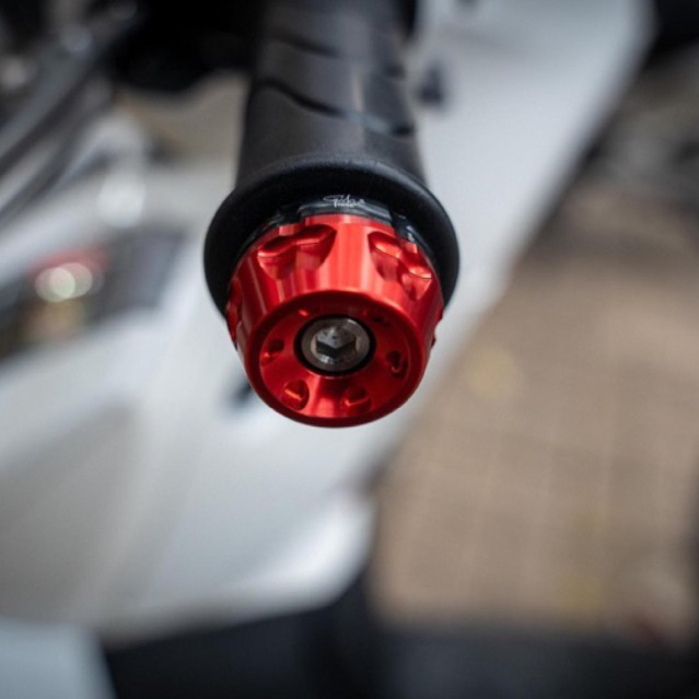 Gù nhôm CNC 2 tầng GHracing PG1/Fuled/Ex2010/Scoopy/mioM3/Ex150/Winner,... (tặng kèm 2 ốc inox) (giá