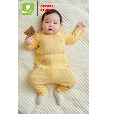 LULLABY - NH727R - Bộ BG cài lệch dài tay