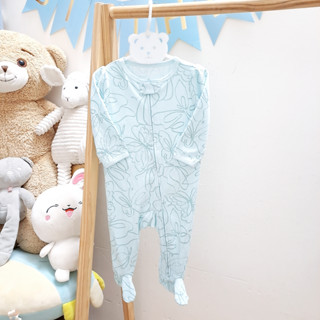 [Link lựa 12m 9,5-11kg ] Body sleep Bộ áo liền quần cho bé trai bé gái Sleepsuit liền tất chân cho bé
