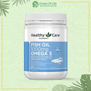  Dầu cá Omega 3 Healthy Care Fish Oil 400 viên - Healthy Care 