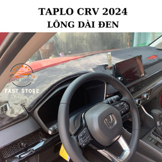 Thảm Taplo Lông Cừu Dày 3 Sọc Nhung Ngắn cho xe ô tô Honda BRV CRV Civic City Brio HRV Jazz Accord Chống Nóng Hiệu Quả .