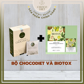 Bộ Chocodiet và Biotox , giảm cân cấp tốc LOEWY BRAND