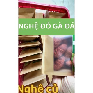 Nghệ đỏ gà đá Dạng củ cái