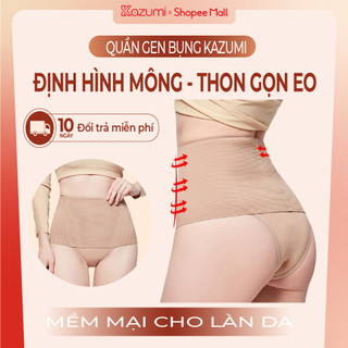 Quần Gen Bụng Nữ KAZUMI, Quần Giúp Định Hình Siết Eo Chống Cuộn Chống Gập A15