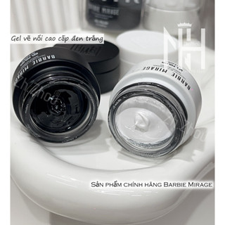 gel vẽ đen trắng BARBIE MARIGE, siêu đặc, gel vẽ nổi barbie, gel vẽ nổi đen trắng