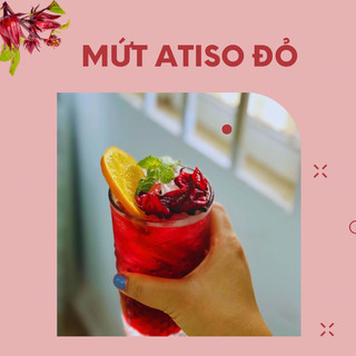 Combo 250gr Trà + 500gr Mứt Atiso đỏ (Lạc thần, Hibiscus, Bụp giấm)