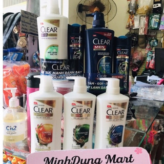 Dầu gội Clear các loại chai 630g