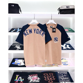 (Auth) Áo Thun New Era Ny Tay Nâu Navy Chính Hãng | 14385044- Tiệm của Diệu