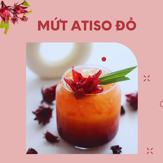 Combo 250gr Trà + 500gr Mứt Atiso đỏ (Lạc thần, Hibiscus, Bụp giấm)