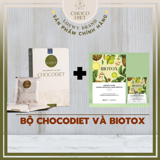 Bộ Chocodiet và Biotox giảm cân cấp tốc, giảm cân hiệu quả LOEWY BRAND