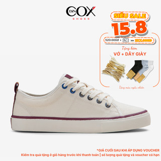 Giày Sneaker Vải Canvas Unisex C40 Off/white Dincox Đơn Giản Tinh Tế