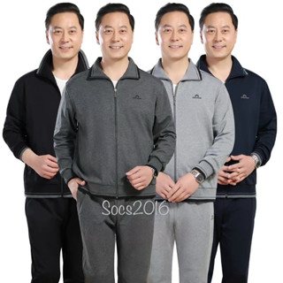 Set Bộ Quần Áo Nỉ Nam Trung Niên, Trung Tuổi, Hàng QC cao cấp , chất nỉ đẹp mịn + hàng có sẵn tặng bố biếu ông.