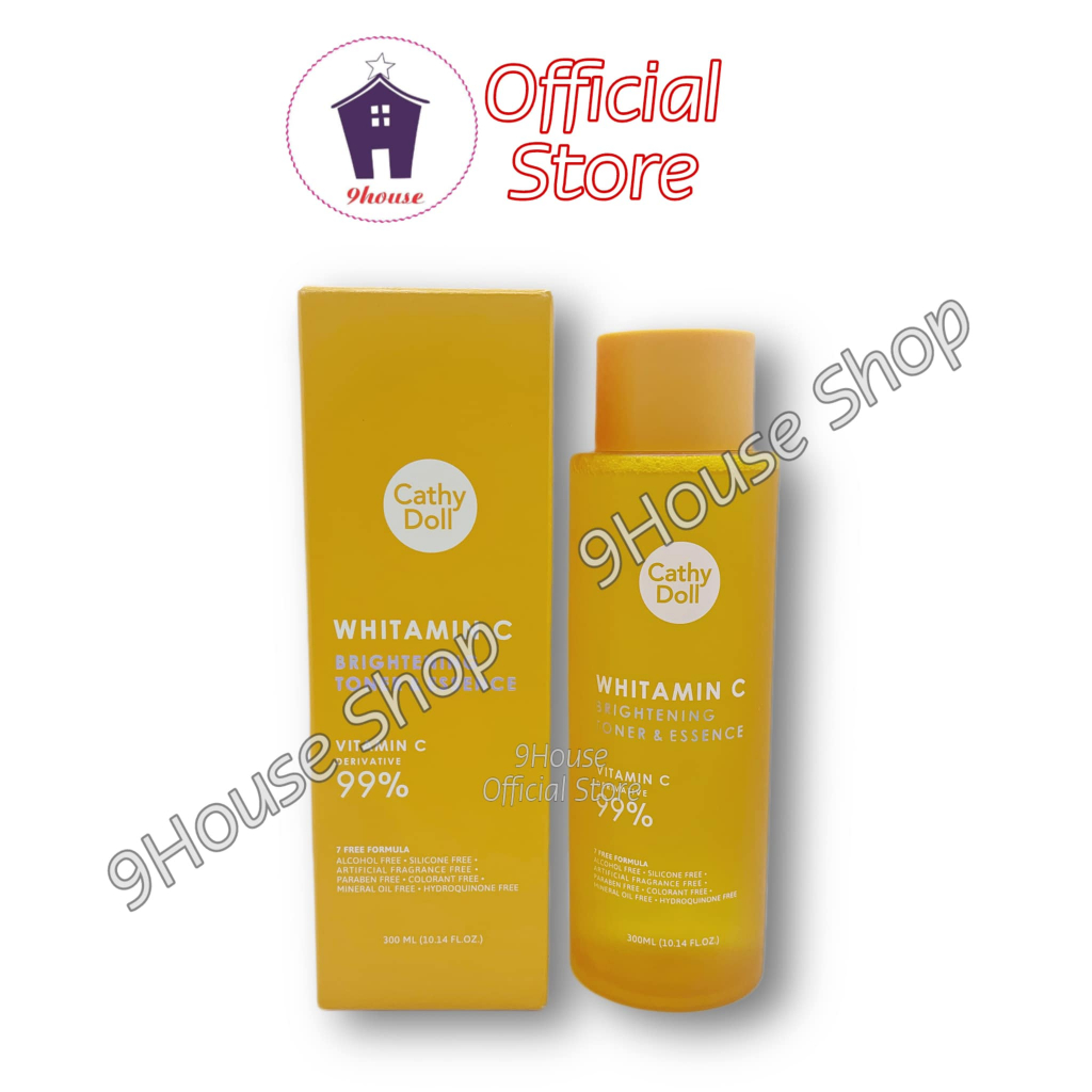 (Chai Cam) 01 Chai Toner & Essence Làm Sáng Da & Mờ Thâm Whitamin C Brightening Toner And Essence 30