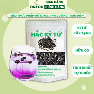 Hắc kỷ tử organic ONFOD kỉ tử đen tây tạng kỳ tử pha trà làm sữa hạt giảm cân tẩm bổ đẹp da sáng mắt